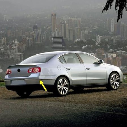 Sağ Arka Tampon Köşe Çıtası Krom 3C5807460A Vw Passat B6 Sedan Ile Uyumlu 2006-11