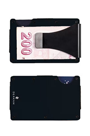 Derkam - Modern Tasarım Cüzdan & Kartlık - Erkek Kartlık - Rfıd Koruma