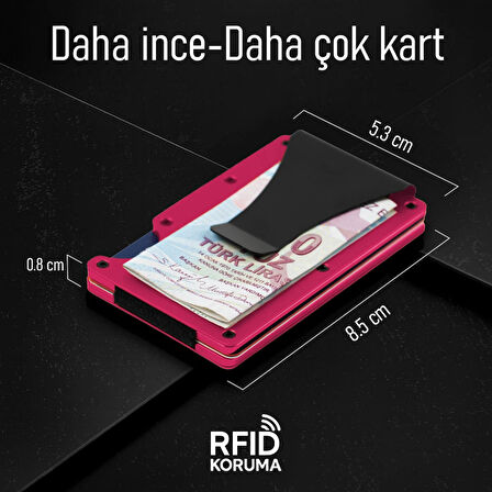 Derkam - Modern Tasarım Cüzdan & Kartlık - Erkek Kartlık - Rfıd Koruma