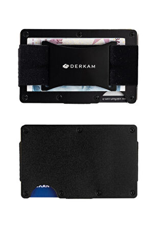 Derkam - Modern Tasarım Cüzdan & Kartlık - Erkek Kartlık - Rfıd Koruma