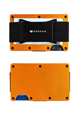 Derkam - Modern Tasarım Cüzdan & Kartlık - Erkek Kartlık - Rfıd Koruma