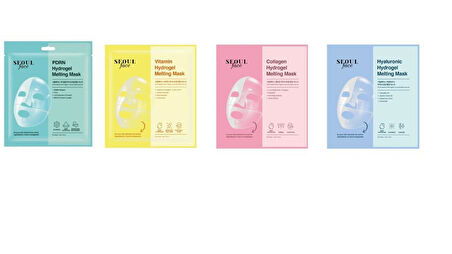 Dermal Melting Eriyen Şeffaflaşan Nemlendirici Maske Yüz Maskesi 4 Adet 34 gr.