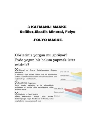 Dermal 3 Katmanlı Altın Gold Flash Foil Göz Altı Torbalarına Karşı Kağıt Göz Maskesi 4 gr 10 Adet