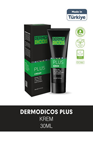 Dermodicos Plus Gece Kremi 30 ml (% 10 TTO % 20 Azelaik Asit)