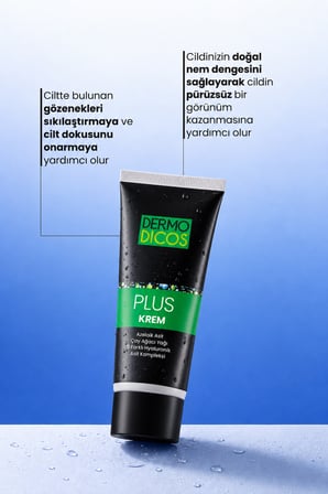Dermodicos Plus Gece Kremi 30 ml (% 10 TTO % 20 Azelaik Asit)