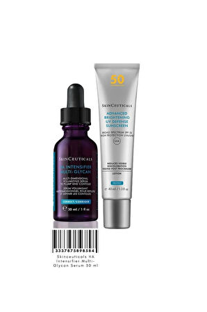 Leke Bakım Set | Ha Intensifier Multi-glycan Serum 30 ml L & Brightening Uv Defense Spf50 40 ml