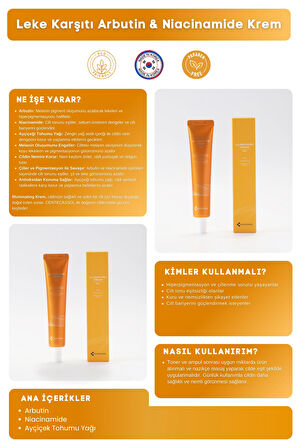 CENTECASSOL Arbutin Ve Niacinamide İçeren Leke Karşıtı Illuminating Krem