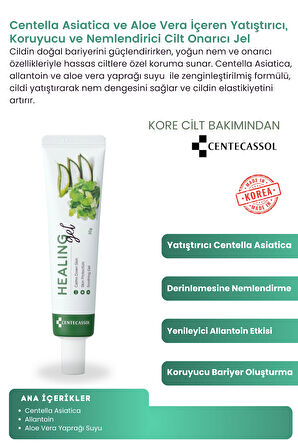 CENTECASSOL Centella Asiatica Ve Aloe Vera Içeren Yenileyici Jel