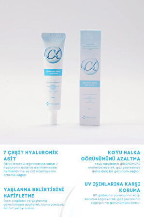 CENTECASSOL Göz Çevresine Özel Bakım: Hyaluronic Alpha Eye Cream ile Canlı Bakışlar