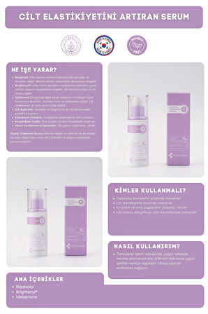 CENTECASSOL Esnek ve Işıltılı Bir Cilt: Elastic Treatment Serum ile Anında Sıkılaştırıcı Etki