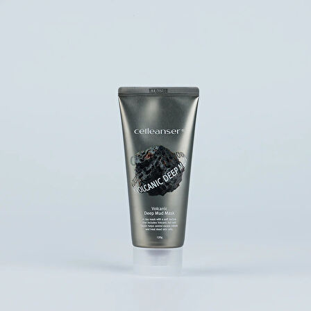 CELLEANSER Volcanic Deep Mud Mask - Derinlemesine Temizlik ve Sebum Kontrolü İçin Volkanik Maske