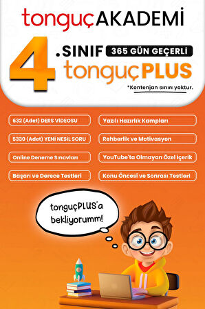 4. Sınıf tonguçPLUS Üyeliği