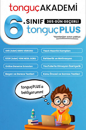 6. Sınıf tonguçPLUS Üyeliği