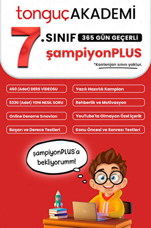 7. Sınıf şampiyonPLUS Paketi