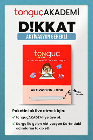 10. Sınıf tonguçPLUS Üyeliği