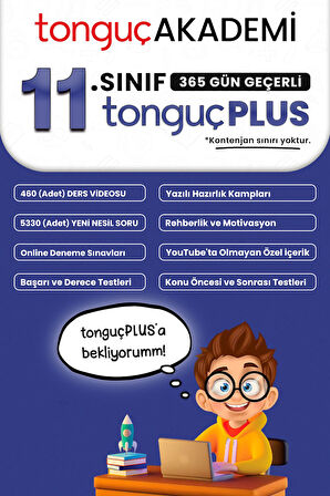 11. Sınıf tonguçPLUS Üyeliği