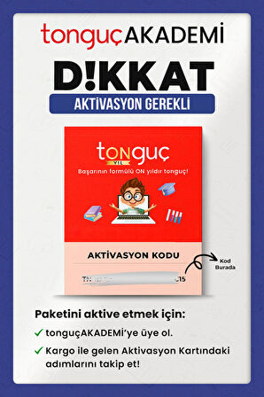 11. Sınıf tonguçPLUS Üyeliği