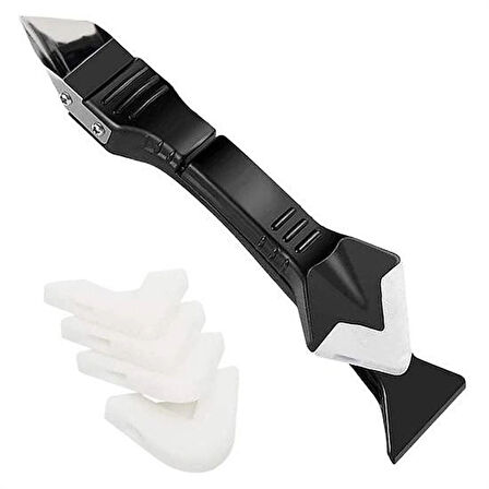 BAK GEL AL 3 ü 1 Arada Fayans Derz Silikon Kazıyıcı Sıyırıcı Ve Uygulayıcı Aparat