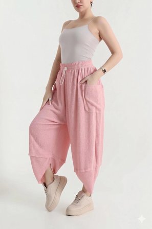 KADIN ŞALVAR PANTOLON BÜRÜMCÜK