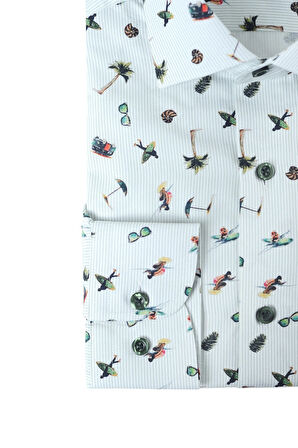 Erkek Dijital Baskı %100 Pamuk