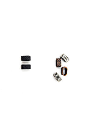 5X10 MM DESENLİ DERİ BİLEKLİK ARA APARATI (100 GRAM)
