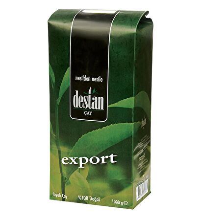 Amber Destan Export Siyah Dökme Çay 1 Kilogram