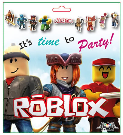 Özel Üretim Sürpriz Oyun Temalı Aktivite 3D ROBLOX ZARF BANNER
