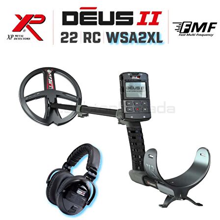 DEUS 2 22,5CM FMF BAŞLIK,ANA KONTROL ÜNİTESİ,WSA2XL KULAKLIK