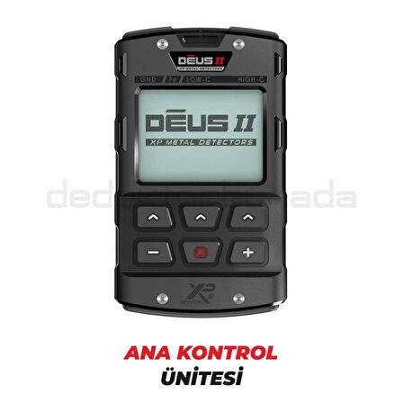 DEUS 2 - 28cm FMF Başlık, Ana Kontrol Ünitesi (RC), BH-01 Kablolu Su Geçirmez Kulaklık