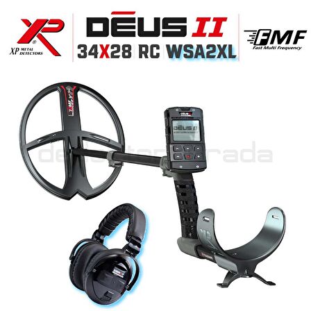 DEUS 2 34X28CM FMF BAŞLIK,ANA KONTROL ÜNİTESİ,WSA2XL KULAKLIK