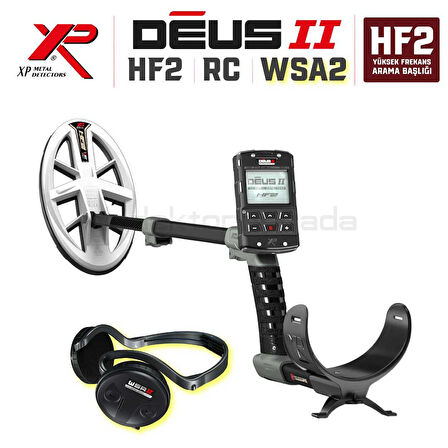 Deus 2 Dedektör - HF 2 Başlık, Ana Kontrol Ünitesi WSA2 Kulaklık
