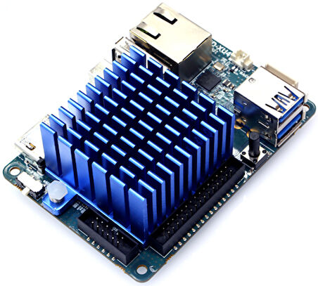 ODROID-XU4 için Fan 40 x 40 x 25 mm Tall Blue Heat Sink Standart