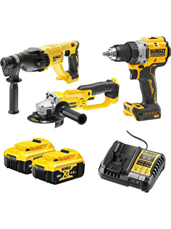 DEWALT 3 Makinalı 2 Akülü Set