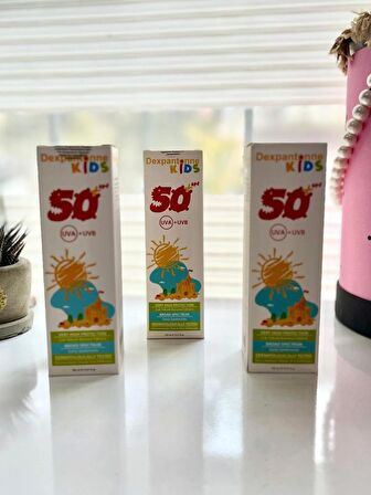 Dexpantonne Kıds SPF 50+ Güneş Koruyucu 150ml 3'lü Set