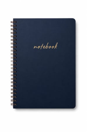 DEFTERMARKET 4’lü Premium A5 Spiralli Defter Seti – Çizgili & Kareli –Karton Kapak Bakır Spiral (160 Sayfa)