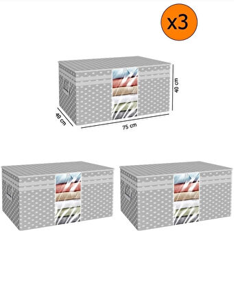 3'lü Pencereli Çok Amaçlı Hurç Seti