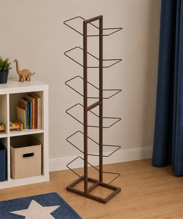 12'li Metal Top Sepeti Metal Top Rafı Top Düzenleyici Çok Renkli Metal Top Standı 
