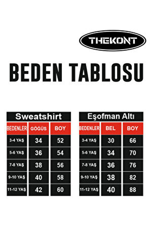 ŞİMŞEK BASKILI Spor Eşofman Takımı