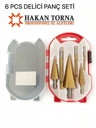 Metal Matkap Uçları 6 Parça Delik Testeresi Kesme HSS 4-12