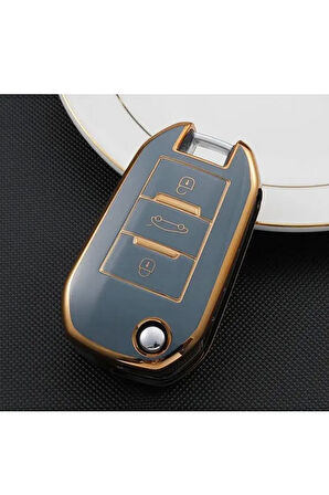 Peugeot 208 301 307 308 508 2008 3008 Partner Van Anahtar Kılıf Anahtar Ile Çalışan Model Uygun