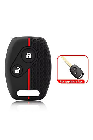 Honda Civic Fd6 Crv Accord Uyumlu 2 Tuşlu Silikon Anahtar Koruma Kılıfı 2.Resime Bakınız