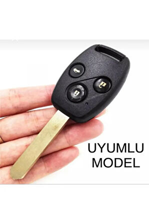 Honda Civic Fd6 Crv Accord Uyumlu 3 Tuşlu Silikon Anahtar Koruma Kılıfı 2.Resime Bakınız