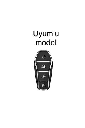Byd Atto 3 Ve Seal U Uyumlu Silikon Anahtar Koruma Kılıfı Lütfen 2.Resime Bakınız