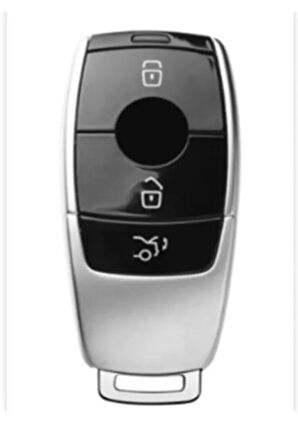 Mercedes C180 C200 W205 W213 E300 Ve B C E Sınıf Silikon Anahtar Kılıfı Siyah