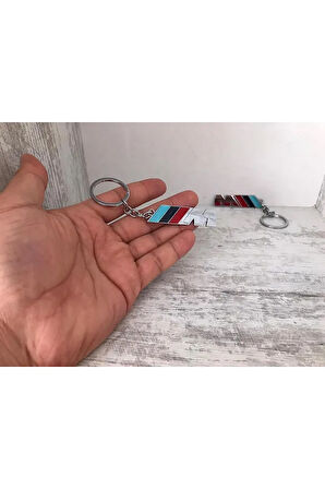 BMW M BMW-M METAL KROM KAPLI ANAHTARLIK ÇİFT YÖNLÜDÜR 1 ADET