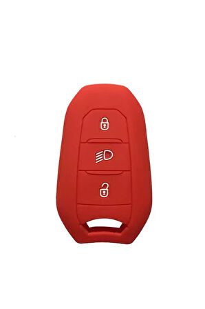 Peugeot 208 308 508 2008 3008 5008 Rifter Silikon Anahtar Koruma Kılıfı Far Tuşlu 2.Resime Bakınız