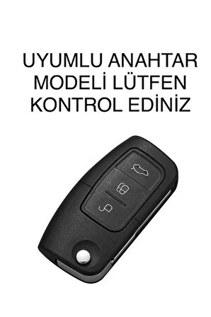 Ford Focus Fiesta Mondeo B Max C Max Kuga Tourneo Anahtar Koruma Kılıf Lütfen Anahtar Teyiti Yapınız