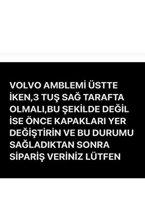 Volvo Xc40 Xc90 Xc70 S60 S80 S90 C30 V70 V90 Anahtar Koruma Kılıf 2.resime Bakınız