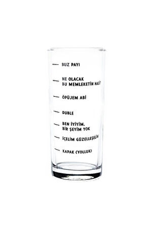 Ölçü Rakı Ve Meşrubat Bardağı