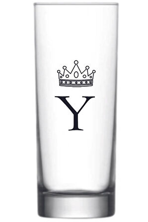 Tek Y Harfli Baskılı Votka Bardağı Vodka
